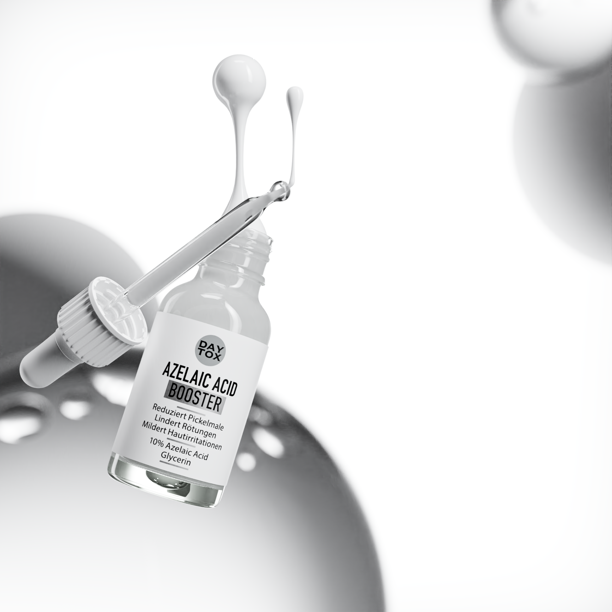 Daytox Azelaic Acid Booster - Serum für Pickelmale & Hautirritationen 