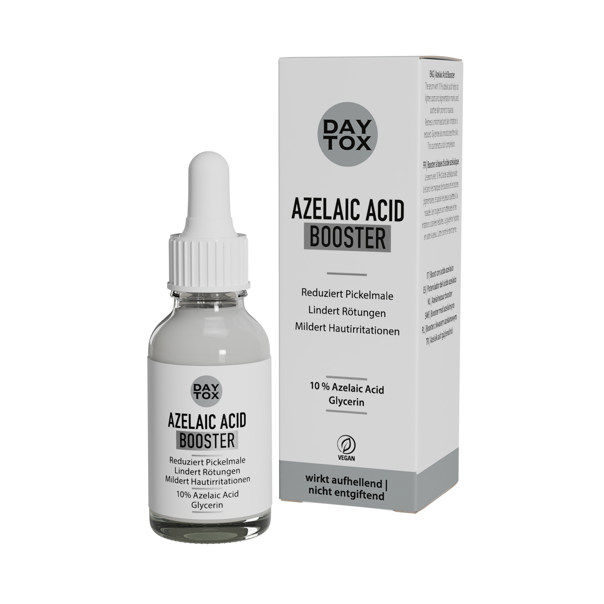 Daytox Azelaic Acid Booster - Serum für Pickelmale & Hautirritationen