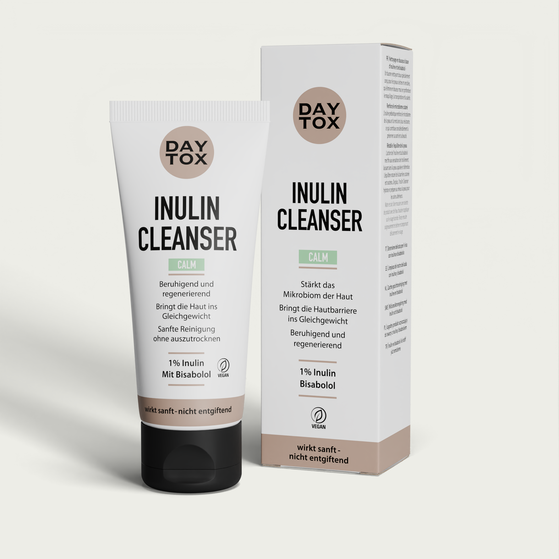 Daytox Inulin Cleanser - Cleanser beruhigt und regeneriert die Haut