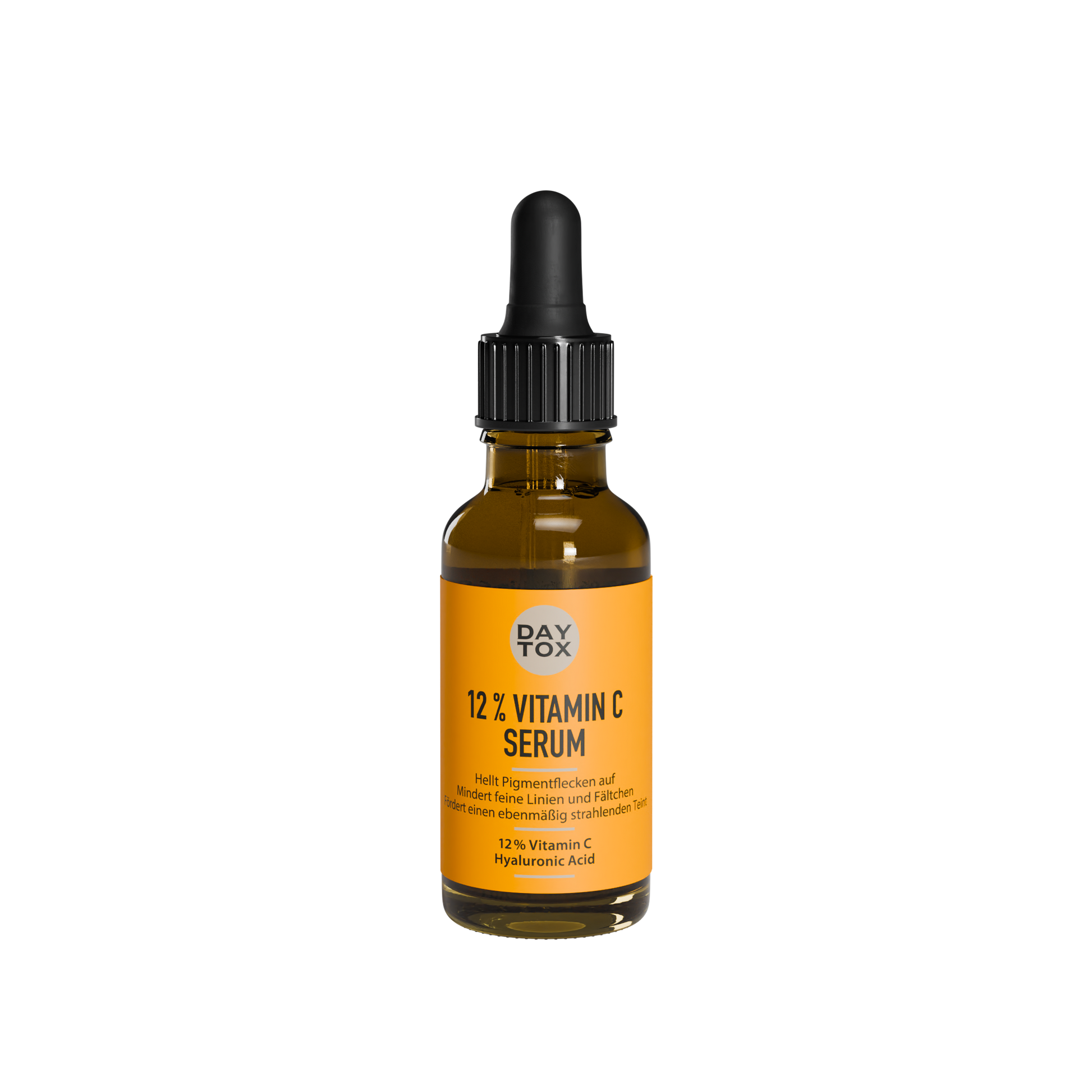 Daytox Vitamin C Serum - Serum unterstützt bei der Aufhellung von Pigmentflecken mit 12% Vitamin C