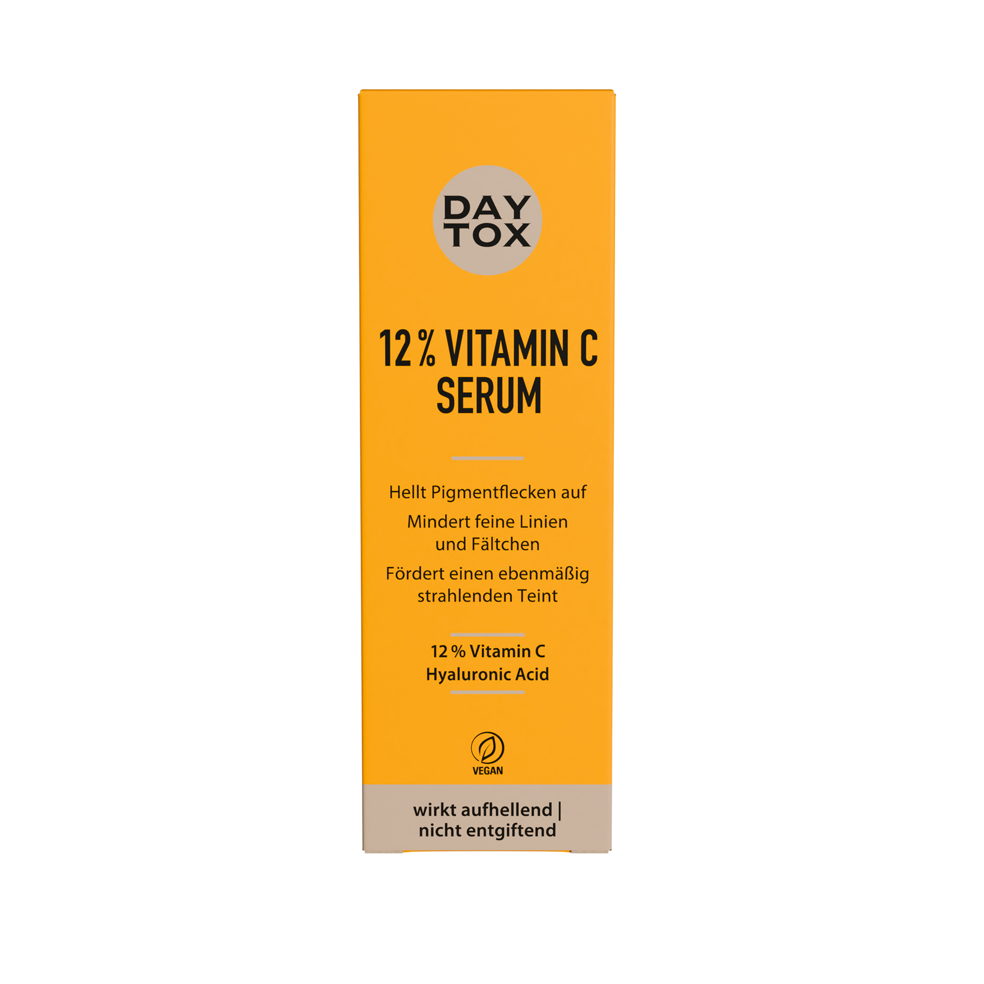Daytox Vitamin C Serum - Serum unterstützt bei der Aufhellung von Pigmentflecken mit 12% Vitamin C