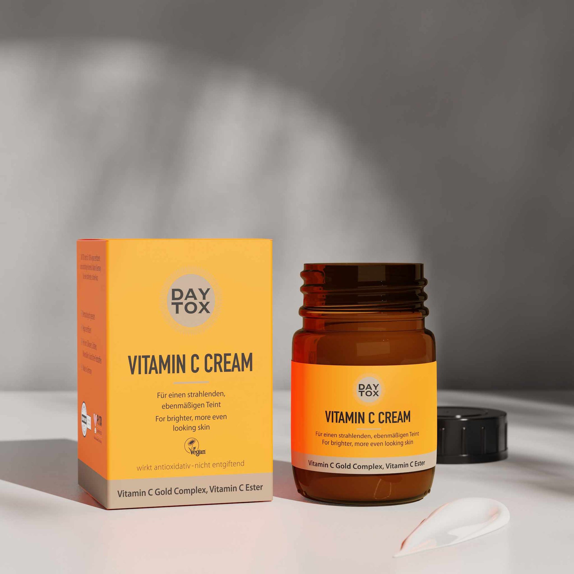 Daytox Vitamin C Cream - Creme mindert die Entstehung von Falten & Pigmentflecken