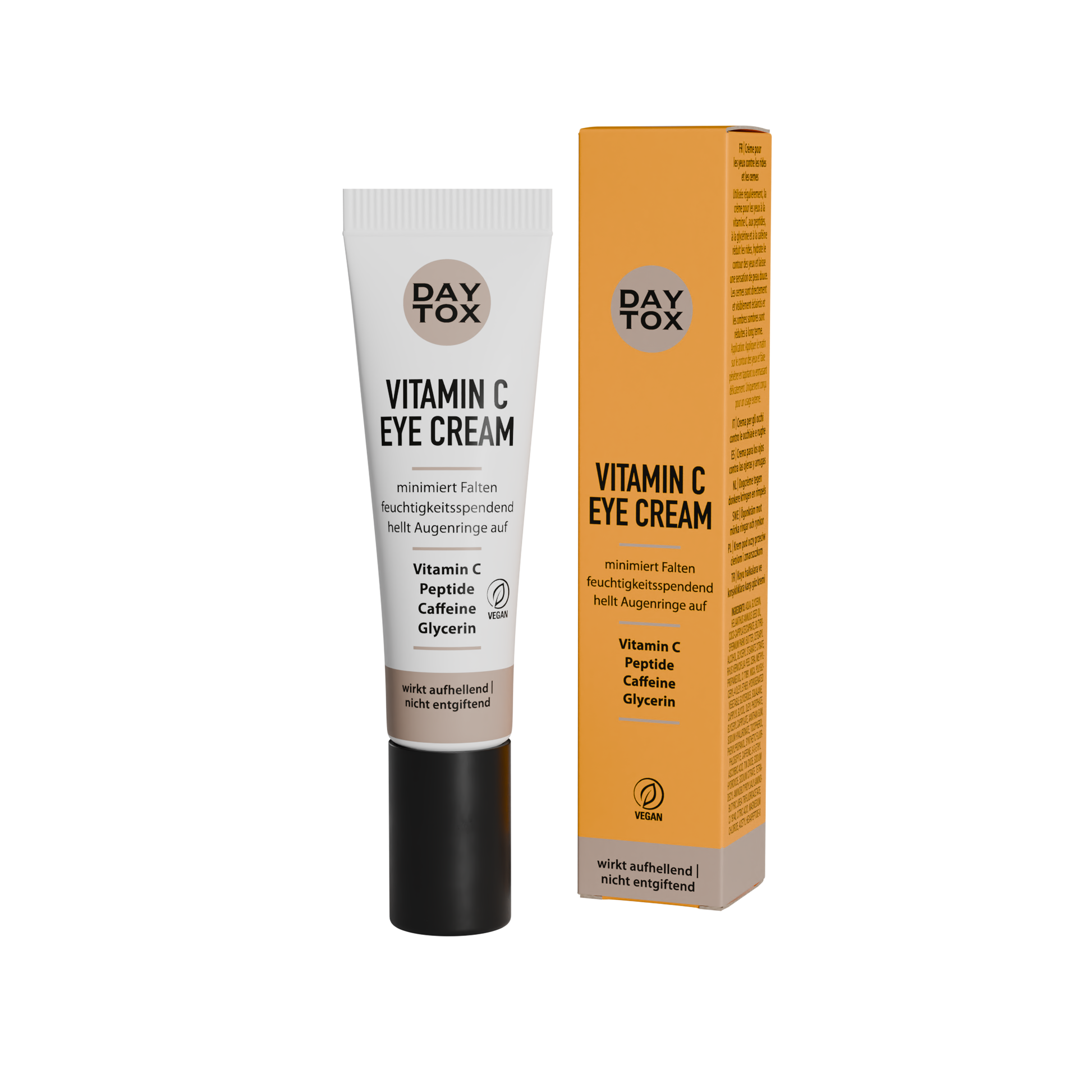 Daytox Vitamin C Eye Cream - Creme für Minimierung von Falten & Reduzierung von Augenringen