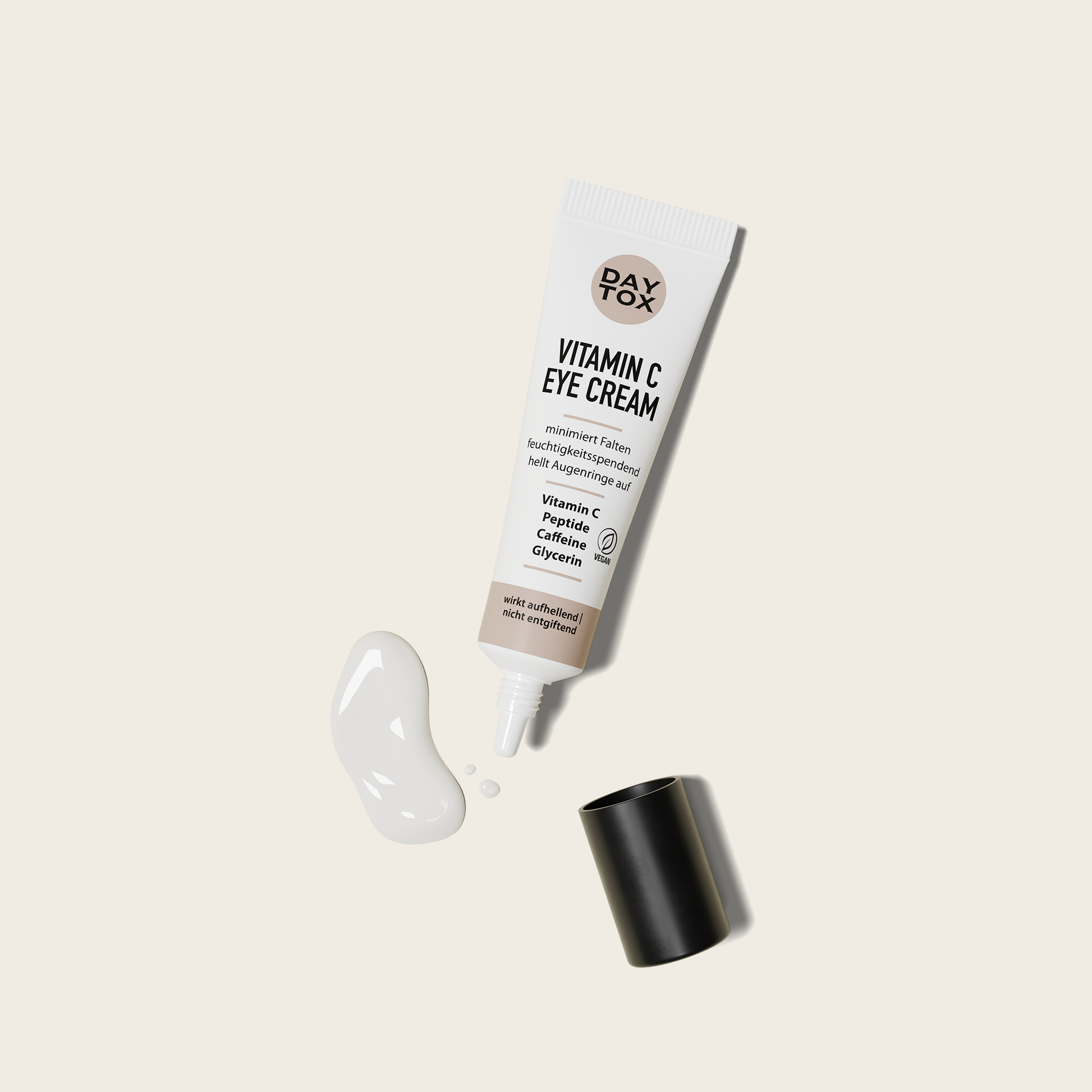 Daytox Vitamin C Eye Cream - Creme für Minimierung von Falten & Reduzierung von Augenringen